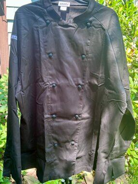 Chef Coat Unisex Lightweight Cotton Long Sleeve